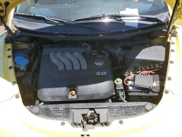 3VWBK31C75M400331 - 2005 VOLKSWAGEN NEW BEETLE GL 黄色 照片 11