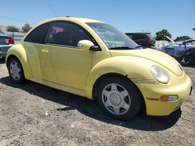 3VWBK31C75M400331 - 2005 VOLKSWAGEN NEW BEETLE GL YELLOW photo 4