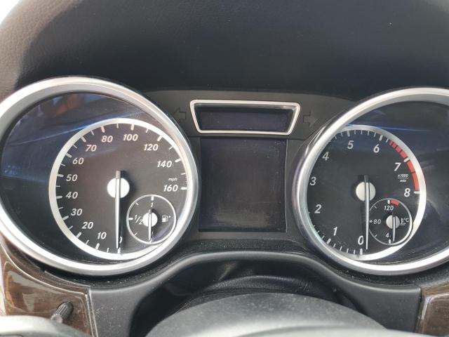 4JGDA5HB1FA479349 - 2015 MERCEDES-BENZ ML 350 4MATIC SILVER photo 9