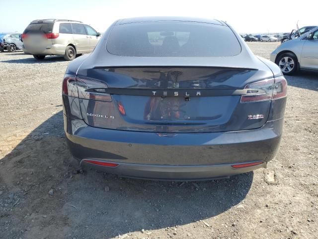 5YJSA1H22EFP63485 - 2014 TESLA MODEL S 灰色 照片 6