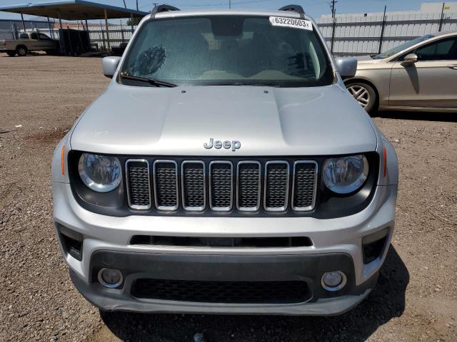 ZACNJABB2LPL43606 - 2020 JEEP RENEGADE LATITUDE SILVER photo 5