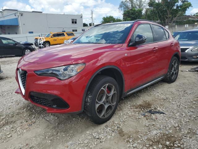 ZASPAKBN7R7D70650 - 2024 ALFA ROMEO STELVIO TI RED photo 1