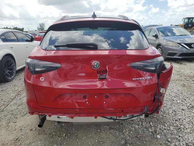 ZASPAKBN7R7D70650 - 2024 ALFA ROMEO STELVIO TI RED photo 6