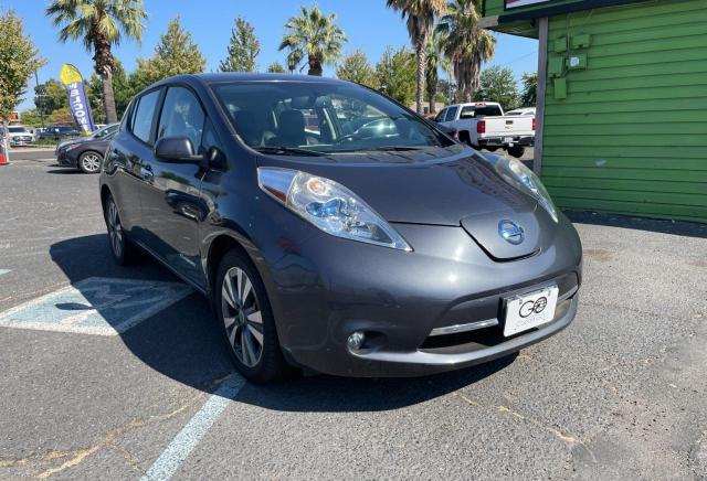 1N4AZ0CP3DC403029 - 2013 NISSAN LEAF S GRAY photo 1