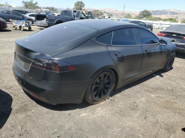 5YJSA1E25HF215019 - 2017 TESLA MODEL S შავი ფოტო 3