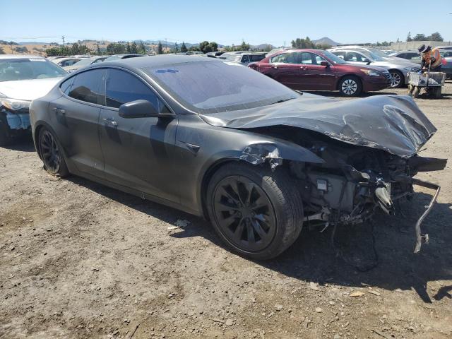 5YJSA1E25HF215019 - 2017 TESLA MODEL S შავი ფოტო 4