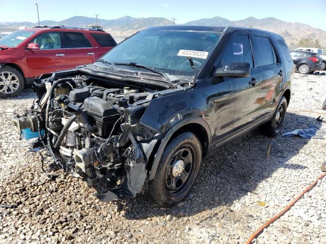 1FM5K8AR5GGD30337 - 2016 FORD EXPLORER POLICE INTERCEPTOR BLACK photo 1