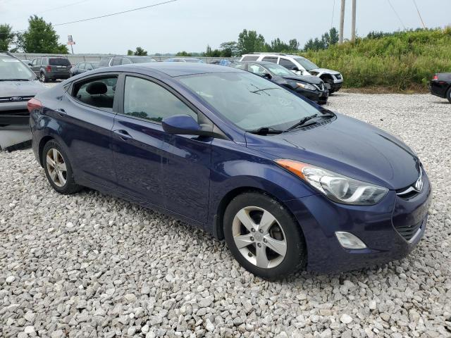 5NPDH4AE4DH406013 - 2013 HYUNDAI ELANTRA GLS BLUE photo 4