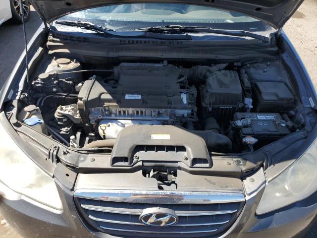 KMHDU46D08U295589 - 2008 HYUNDAI ELANTRA GLS GRAY photo 11