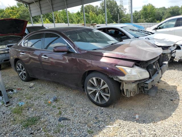 1N4AA5AP1EC466719 - 2014 NISSAN MAXIMA S BURGUNDY photo 4