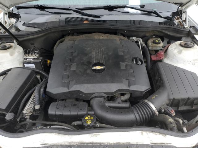 2G1FB1E32E9204608 - 2014 CHEVROLET CAMARO LT WHITE photo 11