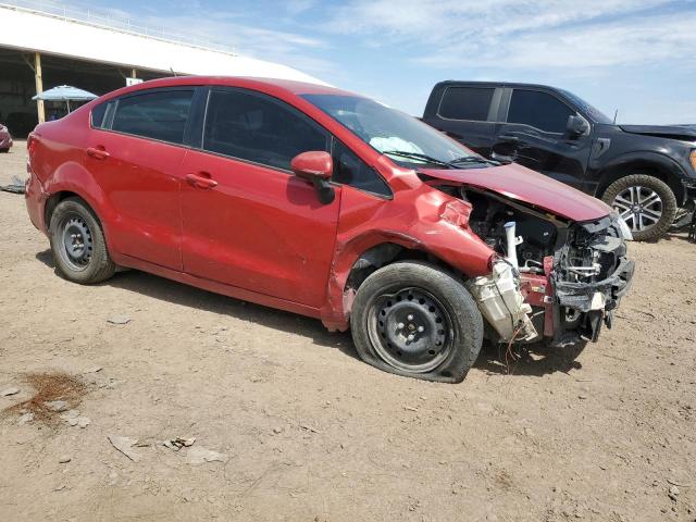 KNADM4A31E6372681 - 2014 KIA RIO LX RED photo 4