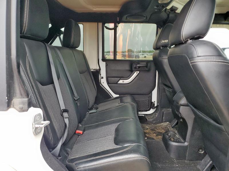 1C4BJWDG4EL187376 - 2014 JEEP WRANGLER U SPORT Белый фото 11