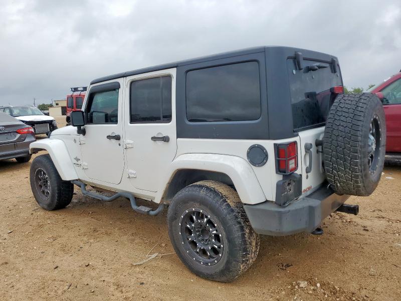 1C4BJWDG4EL187376 - 2014 JEEP WRANGLER U SPORT Белый фото 2