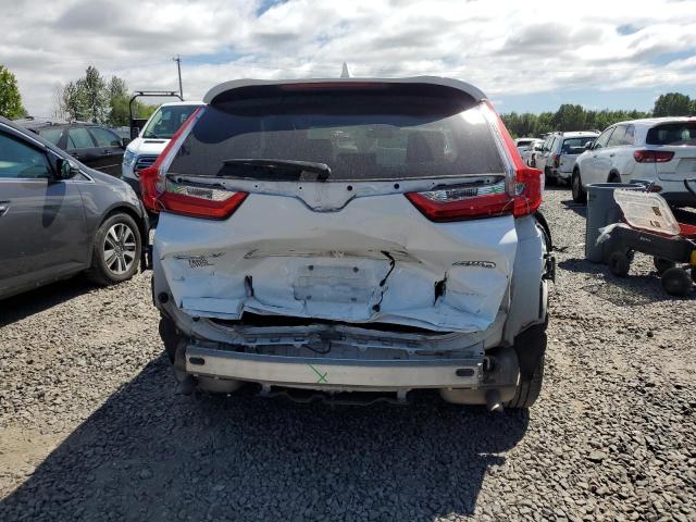 7FARW2H55KE062343 - 2019 HONDA CR-V EX WHITE photo 6