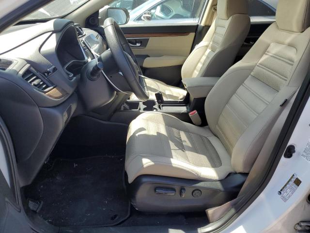 7FARW2H55KE062343 - 2019 HONDA CR-V EX WHITE photo 7