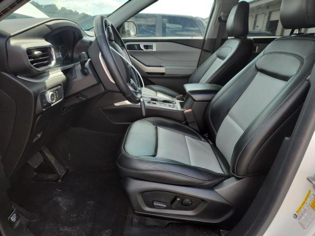 1FMSK8DH2NGC29064 - 2022 FORD EXPLORER XLT WHITE photo 7