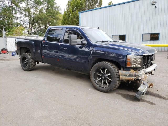 1GC4KYB65AF104235 - 2010 CHEVROLET SILVERADO K2500 HEAVY DUTY LTZ BLUE photo 4