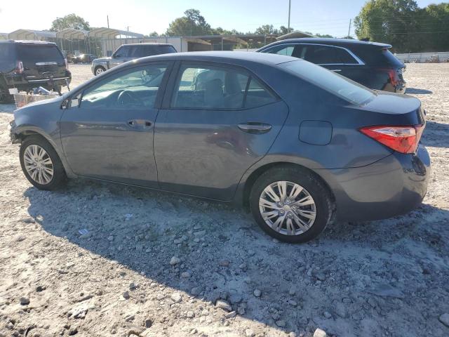 5YFBURHEXJP742737 - 2018 TOYOTA COROLLA L BLUE photo 2