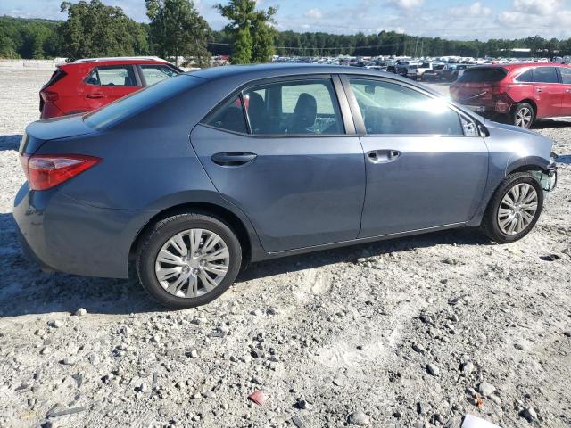 5YFBURHEXJP742737 - 2018 TOYOTA COROLLA L BLUE photo 3