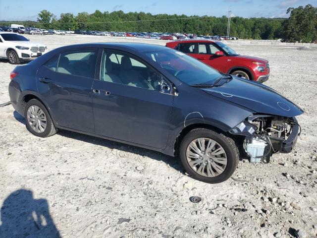 5YFBURHEXJP742737 - 2018 TOYOTA COROLLA L BLUE photo 4