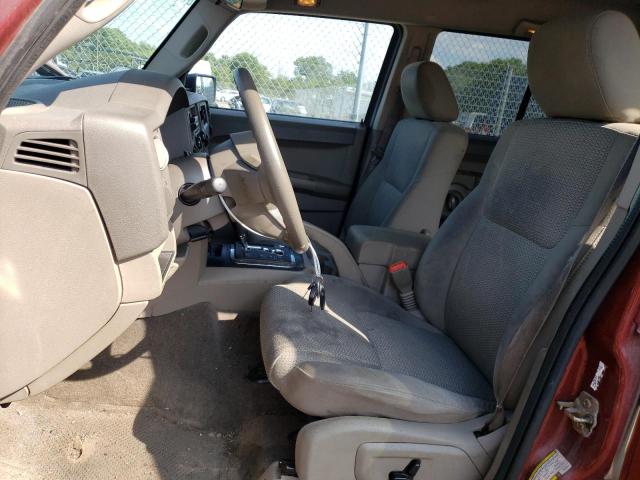 1J8HG48P77C672453 - 2007 JEEP COMMANDER 红色 照片 7