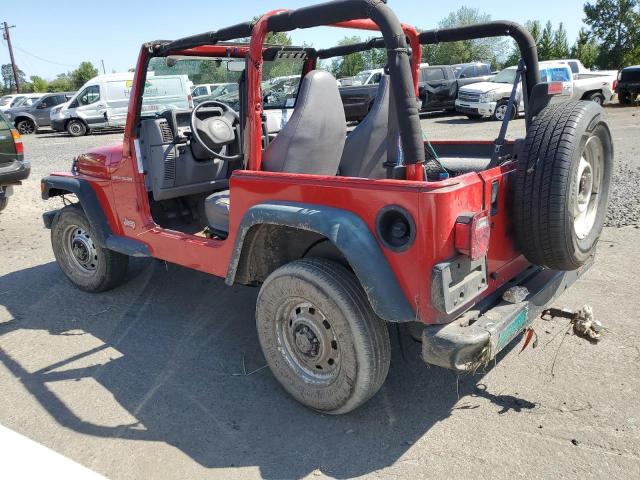 1J4FY29P2VP508011 - 1997 JEEP WRANGLER / SE RED photo 2