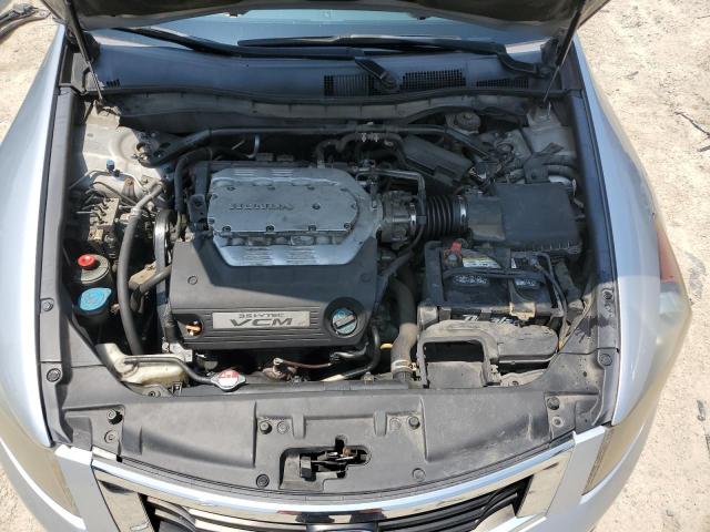 1HGCP36809A004677 - 2009 HONDA ACCORD EXL SILVER photo 11