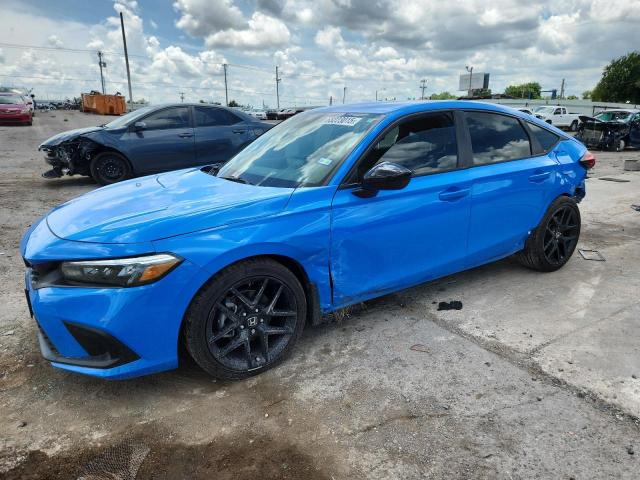 19XFL2H88RE035977 - 2024 HONDA CIVIC SPORT BLUE photo 1