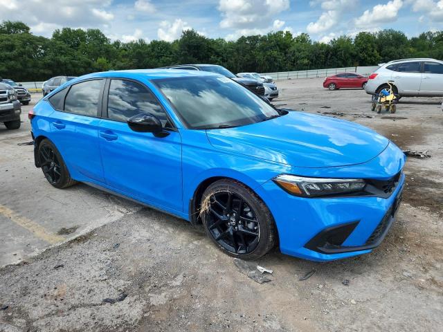 19XFL2H88RE035977 - 2024 HONDA CIVIC SPORT BLUE photo 4