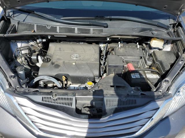 5TDYK3DC9GS745680 - 2016 TOYOTA SIENNA XLE BROWN photo 12