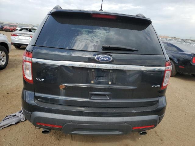 1FM5K8D83FGB63770 - 2015 FORD EXPLORER XLT BLACK photo 6