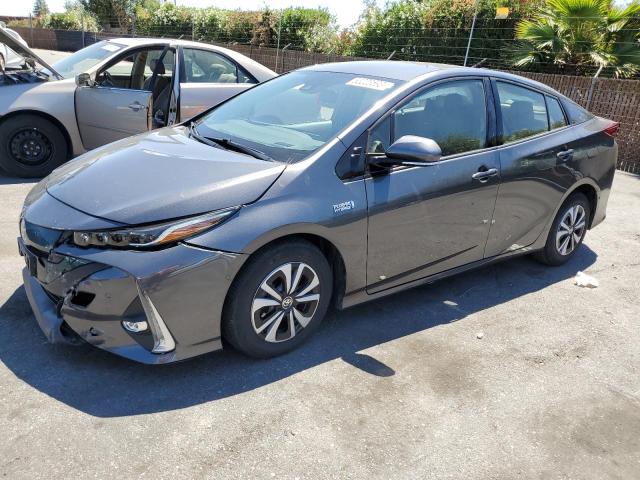 JTDKARFPXJ3093933 - 2018 TOYOTA PRIUS PRIM CHARCOAL photo 1