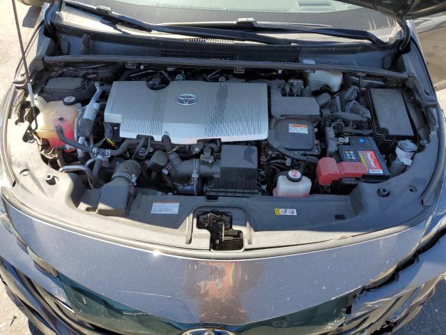 JTDKARFPXJ3093933 - 2018 TOYOTA PRIUS PRIM CHARCOAL photo 11