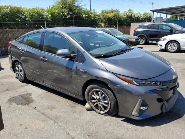 JTDKARFPXJ3093933 - 2018 TOYOTA PRIUS PRIM CHARCOAL photo 4