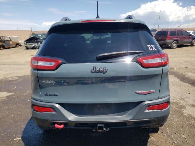 1C4PJMBS3EW150836 - 2014 JEEP CHEROKEE TRAILHAWK GRAY photo 6