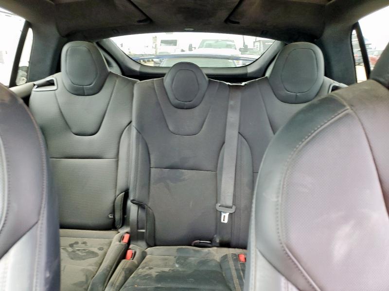 7SAXCAE54SF465324 - 2025 TESLA MODEL X BLUE photo 10