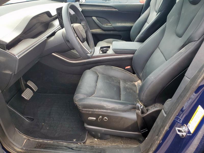 7SAXCAE54SF465324 - 2025 TESLA MODEL X BLUE photo 7