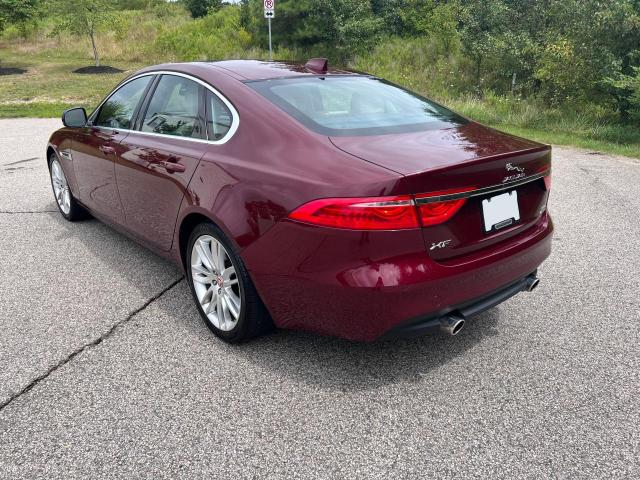 SAJBK4BV6GCY15798 - 2016 JAGUAR XF PRESTIGE BURGUNDY photo 3