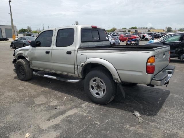 5TEGN92N24Z421673 - 2004 TOYOTA TACOMA DOUBLE CAB PRERUNNER SILVER photo 2