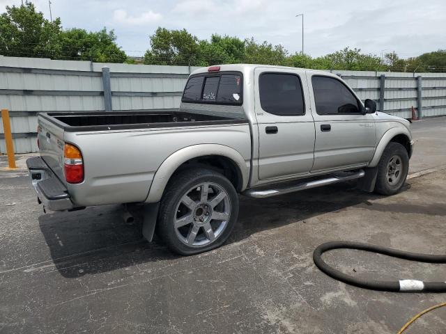 5TEGN92N24Z421673 - 2004 TOYOTA TACOMA DOUBLE CAB PRERUNNER SILVER photo 3