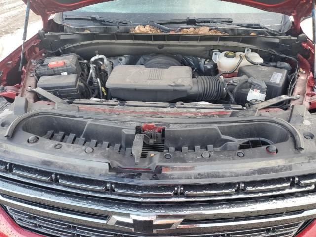 1GNSCRKD0MR367610 - 2021 CHEVROLET TAHOE C1500 RST RED photo 12