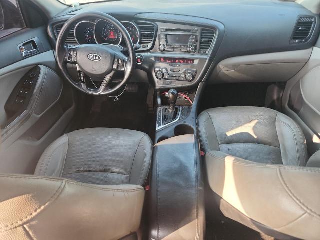 5XXGN4A73CG064359 - 2012 KIA OPTIMA EX BLACK photo 8