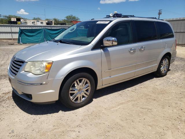 2A8HR64X68R698711 - 2008 CHRYSLER TOWN & COU LIMITED SILVER photo 1