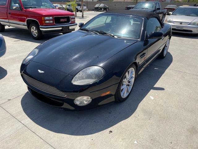 SCFAB42301K401195 - 2001 ASTON MARTIN DB7 VANTAGE BLACK photo 2