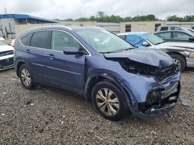 5J6RM3H70CL012273 - 2012 HONDA CR-V EXL BLUE photo 4