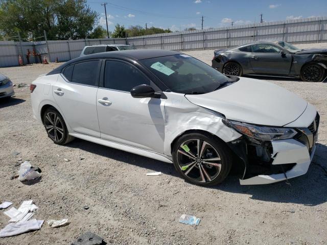 3N1AB8DV8LY217540 - 2020 NISSAN SENTRA SR WHITE photo 4