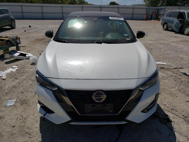 3N1AB8DV8LY217540 - 2020 NISSAN SENTRA SR WHITE photo 5