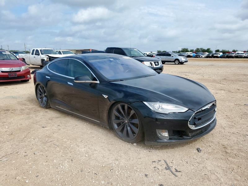 5YJSA1CP2DFP13199 - 2013 TESLA MODEL S 黑色 照片 4