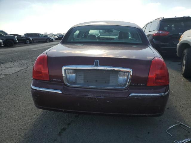 1LNHM81W43Y616858 - 2003 LINCOLN TOWN CAR EXECUTIVE BURGUNDY photo 6